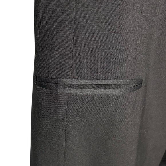 YVES SAINT LAURENT | Men’s Black Tuxedo Coat Jacket Blazer size 42L Satin Lapel - Picture 7 of 16